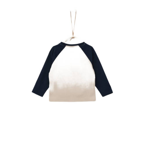S.Oliver baby longsleeve met all over print ecru Jongens Katoen Ronde hals 50 56
