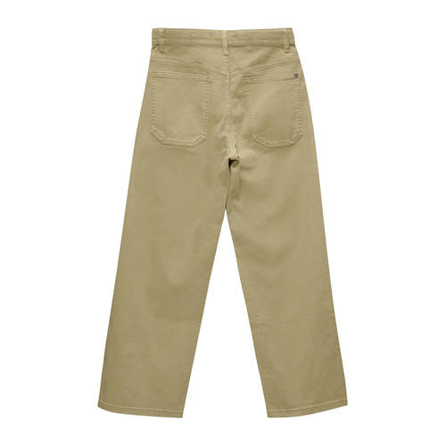 s.Oliver broek bruin Jongens Stretchdenim Effen 176
