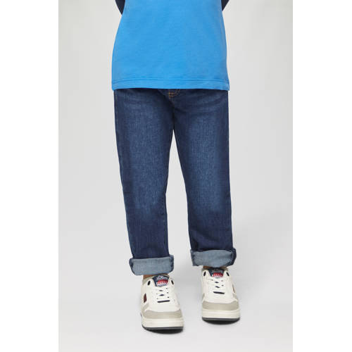 s.Oliver relaxed jeans medium blue denim Blauw Jongens Katoen - maat 92 afbeelding