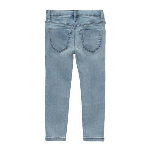 s.Oliver slim fit jegging light blue denim Jeans Blauw Effen 98