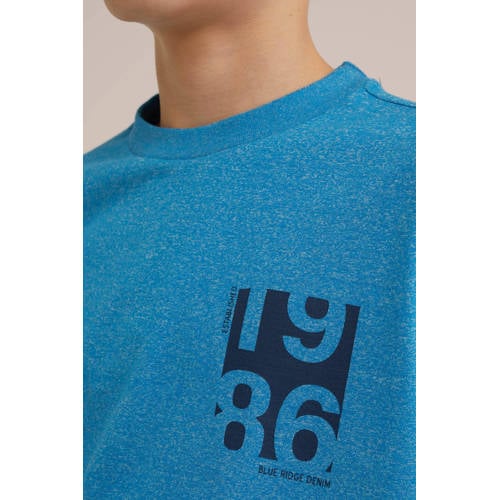 WE Fashion sweater blauw Trui Melée 146 152 | Trui van