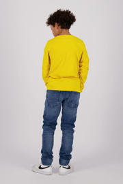 thumbnail: Raizzed longsleeve Homer met tekst geel