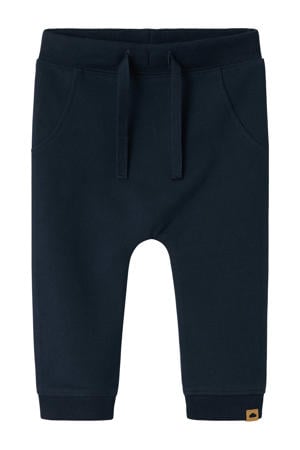baby regular fit broek NBNTAKKI donkerblauw