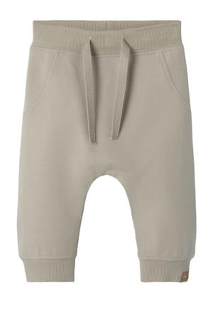baby regular fit broek NBNTAKKI zand