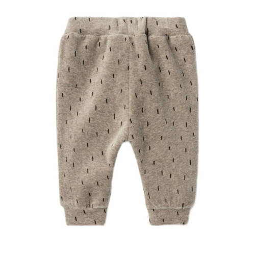 Name it BABY broek NBNNALWIN met all over print zand Jongens Sweat 56