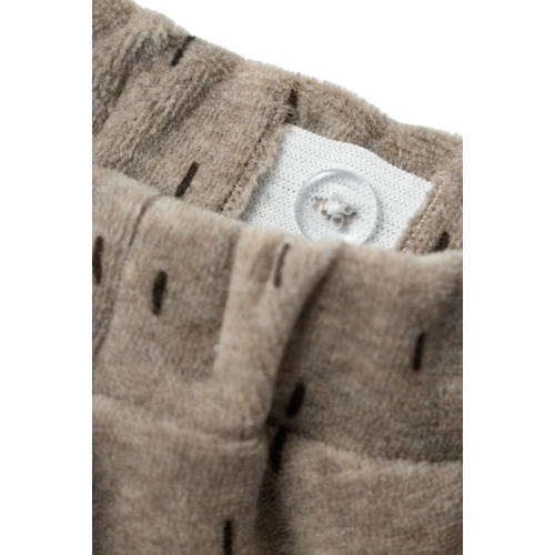 name it BABY broek NBNNALWIN met all over print zand Jongens Sweat 56