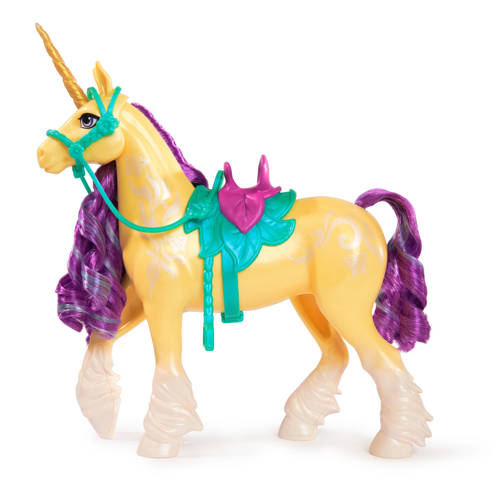 Unicorn Academy Eenhoorn Leaf van 28 cm geschikt voor Ava-modepop - glitter afbeelding