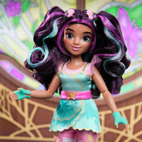 thumbnail: Unicorn Academy Ava-pop van 24 cm met 7 modeaccessoires en borstel