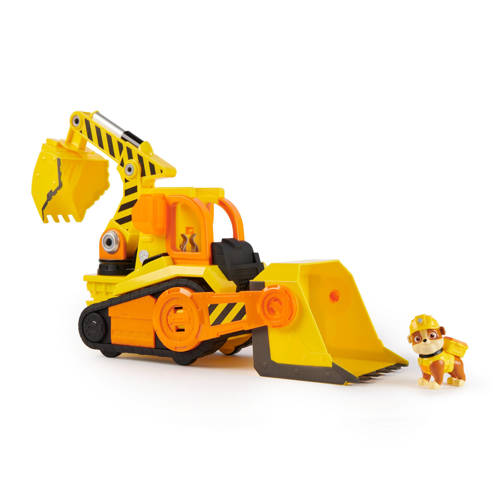 Rubble and Crew Rubble's Bark Yard Bulldozer Speelgoedauto Auto-/speelset afbeelding