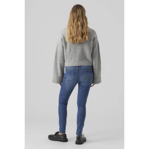 Mamalicious gebreide trui Grijs Dames Acryl Ronde hals Effen L