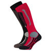 Falcon skisokken Max rood/zwart (set van 2)