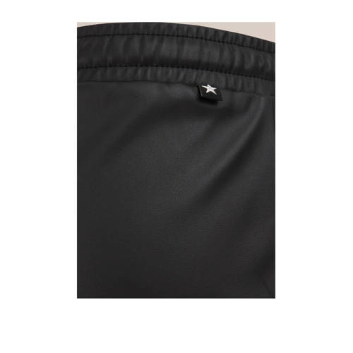 WE Fashion imitatieleer; imitatieleren rok zwart Effen 146 152