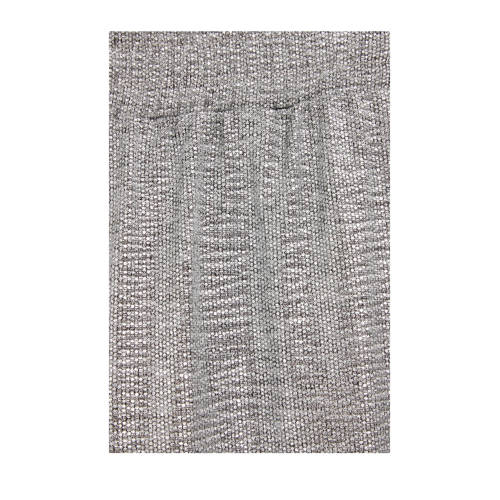 WE Fashion straight fit broek zilver Meisjes Polyester Effen 158