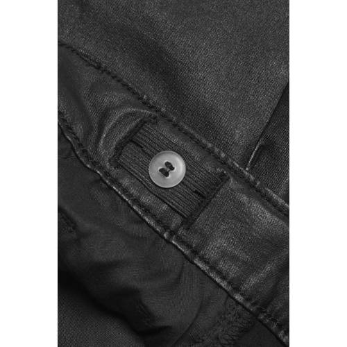 Only KIDS GIRL coated flared broek KOGJUICY zwart Meisjes Viscose Effen 134