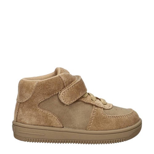 Nelson Kids suède sneakers beige Jongens Suede Effen - maat 19 afbeelding