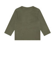 thumbnail: Babyface baby longsleeve met printopdruk olijfgroen