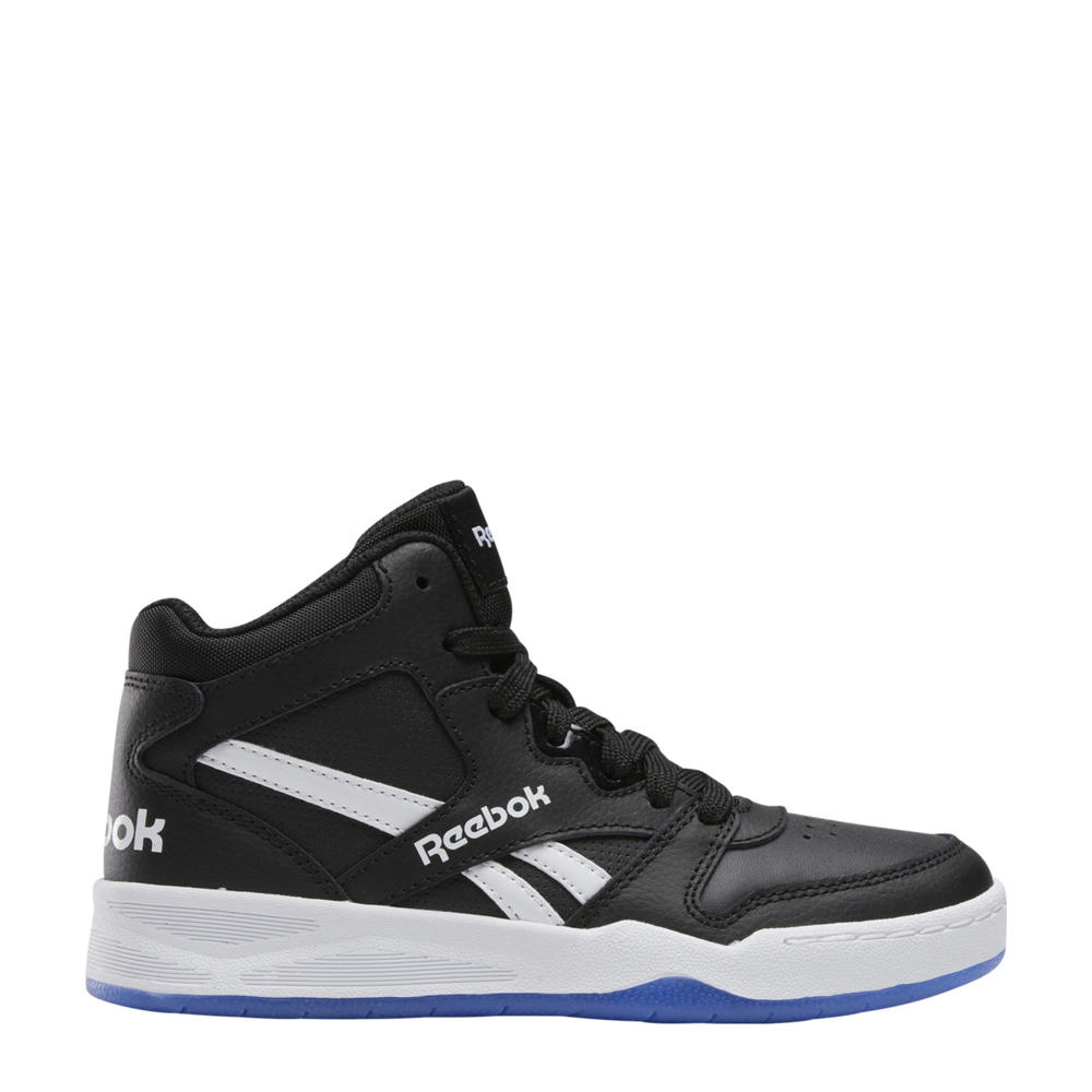 Zwart, wit en kobaltblauwe jongens en meisjes Reebok Classics BB4500 sneakers van imitatieleer/voering: mesh/voetbed: eva met veters
