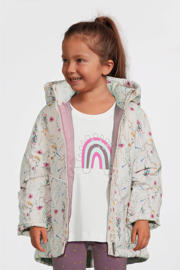 thumbnail: NAME IT MINI gebloemde winterjas NMFMAXI beige/roze