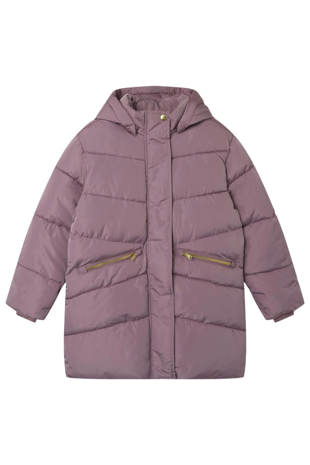 NAME IT KIDS gewatteerde winterjas NKFMEMO mauve