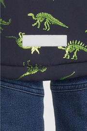 thumbnail: NAME IT MINI winterjas NMMMAX met all over print donkerblauw/groen