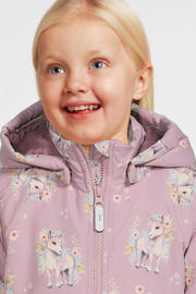 thumbnail: NAME IT MINI winterjas NMFMAXI met all over print mauve/ecru unicorn