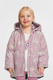 thumbnail: NAME IT MINI winterjas NMFMAXI met all over print mauve/ecru unicorn