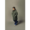 NAME IT KIDS gewatteerde winterjas NKFMEMO donkergroen