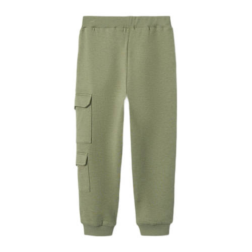 Name it MINI regular fit cargobroek NMMPSAKE groen Jongens Sweat Effen 116