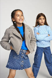 thumbnail: KIDS ONLY GIRL teddy jas grijs