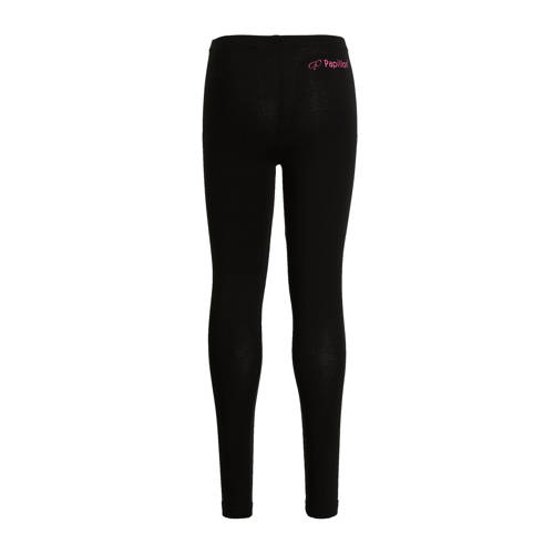 Papillon sportlegging zwart multi Sportbroek Meisjes Katoen Tekst 116