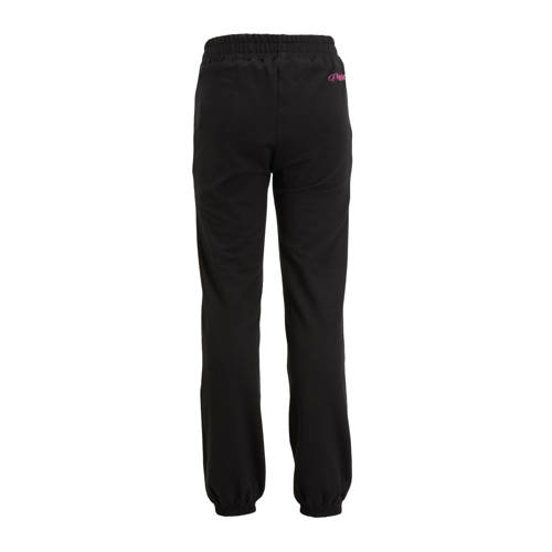 Papillon joggingbroek zwart multi Sportbroek Meisjes Katoen Tekst 164