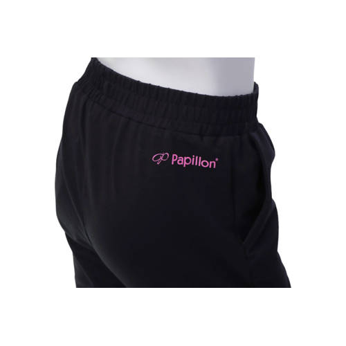 Papillon joggingbroek zwart multi Sportbroek Meisjes Katoen Tekst 164