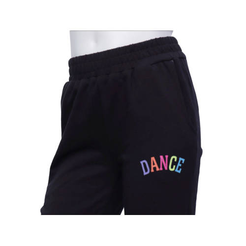 Papillon joggingbroek zwart multi Sportbroek Meisjes Katoen 128