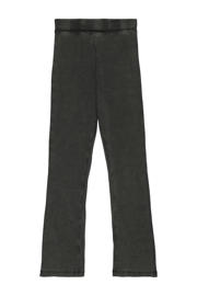 thumbnail: Zwarte meisjes s.Oliver broek van stretchkatoen met elastische tailleband en effen