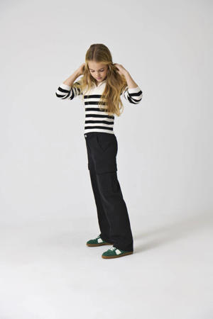 straight fit cargobroek KOGYARROW-VOX zwart