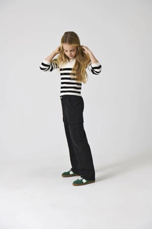 straight fit cargobroek KOGYARROW-VOX zwart