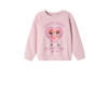 NAME IT MINI sweater NMFVENUS met printopdruk roze