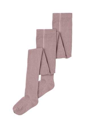 maillot NKNPANTYHOSE - oudroze (set van 2)