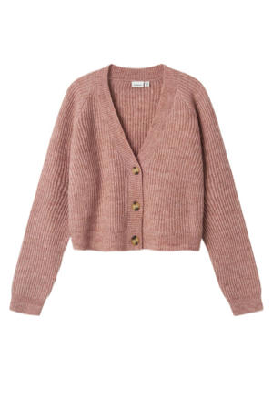 gemêleerd vest NKFHOLLY oudroze