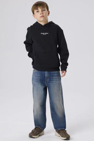 hoodie met tekst zwart