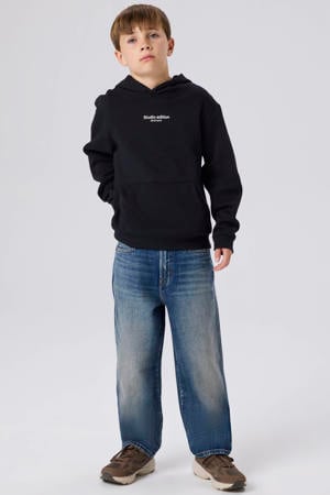 hoodie met tekst zwart