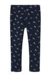 Donkerblauw/wit