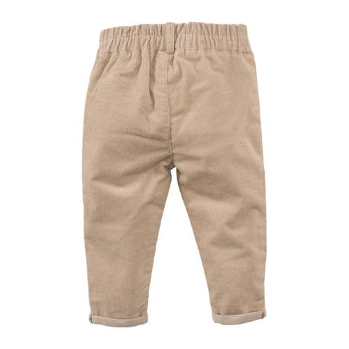 Z8 broek Seppe lichtzand Beige Jongens Katoen Effen 50