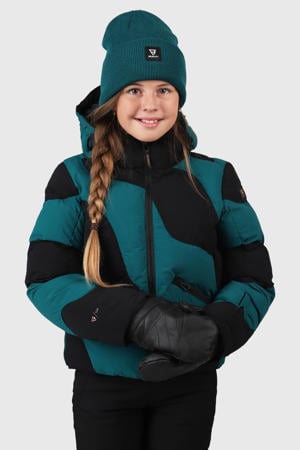 ski-jack Marbley groen/zwart
