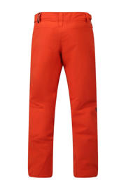 thumbnail: Oranje jongens en meisjes Brunotti skibroek Footraily van polyester met rits- en drukknoopsluiting en effen