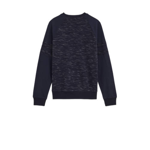 WE Fashion sweater donkerblauw Effen 170 176 | Sweater van
