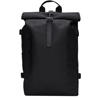 Rains rugzak Rolltop Large W3 zwart
