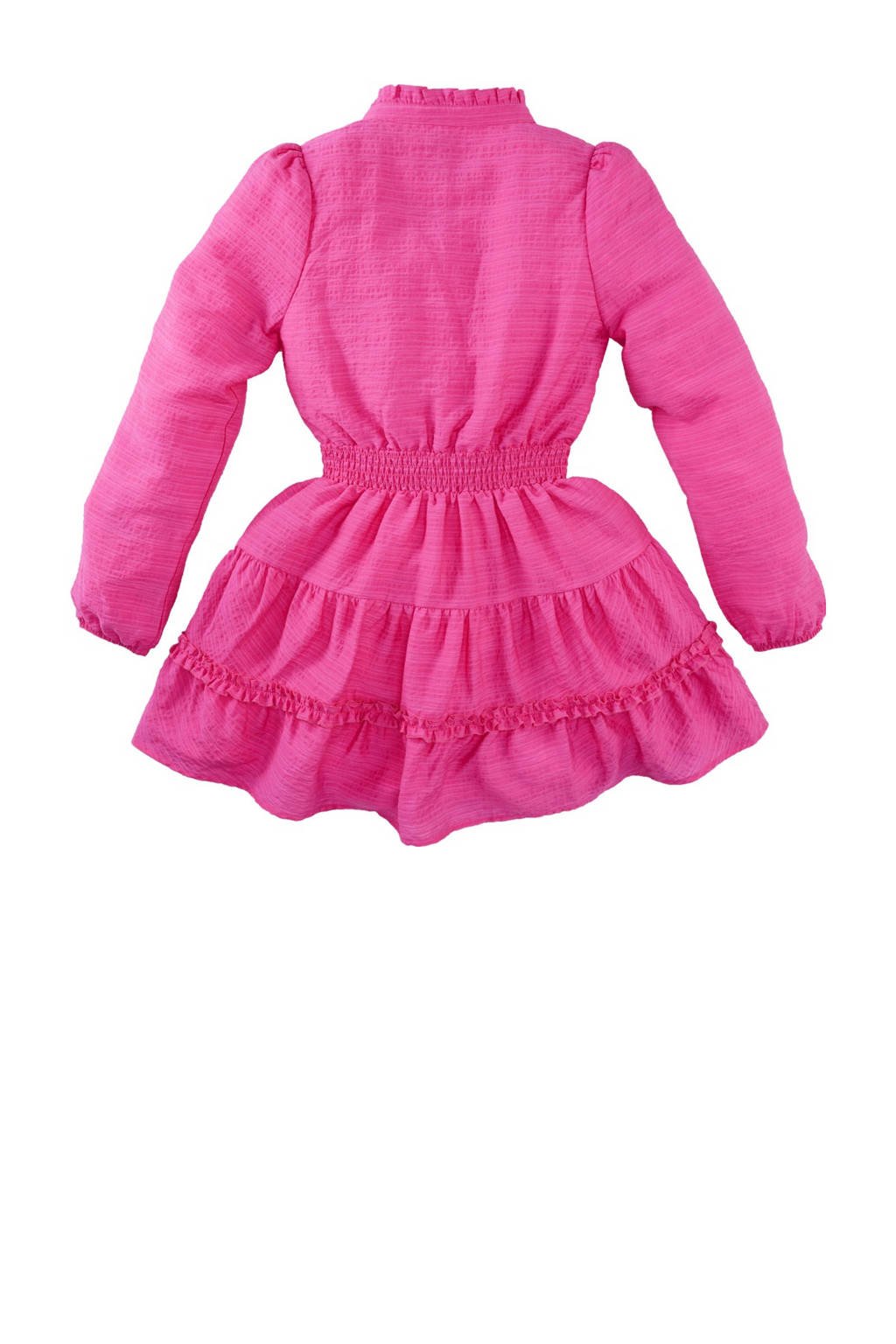 Baby Jurk Z8 Jurkje Roze Jurk Leentje Met Ruches Roze