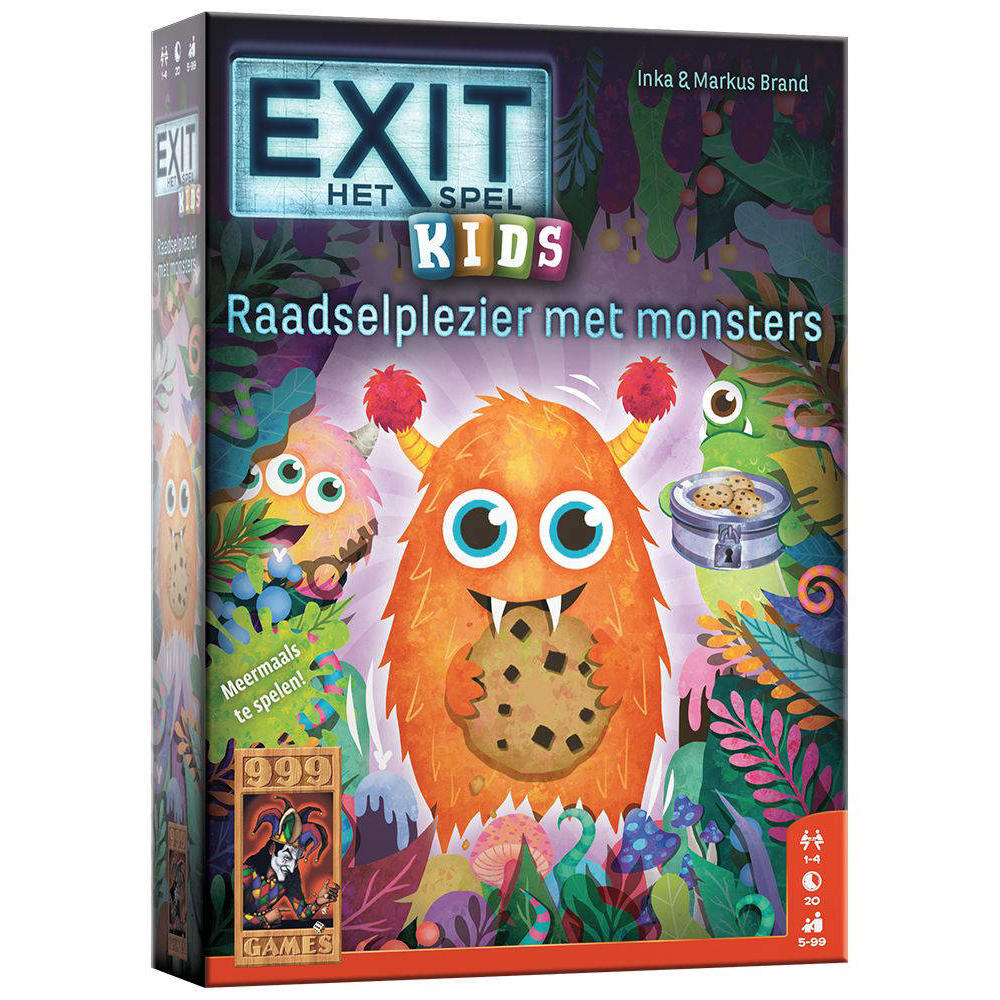 999 Games  EXIT - Kids Raadselplezier met Monsters
