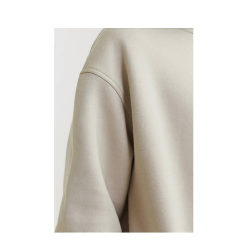 jack & jones JUNIOR sweater JORVESTERBRO met tekst Beige Tekst 140